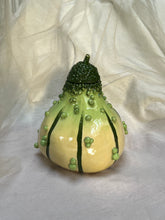 Load image into Gallery viewer, Small Green Knobbly Gourd Vase