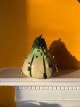 Load image into Gallery viewer, Small Green Knobbly Gourd Vase