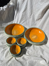 Load image into Gallery viewer, Large Ceramic Melon Bowl
