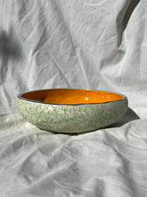 Load image into Gallery viewer, Large Ceramic Melon Bowl