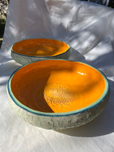 Load image into Gallery viewer, Large Ceramic Melon Bowl