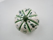 Load image into Gallery viewer, Ceramic Speckled Green Pumpkin