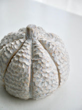 Load image into Gallery viewer, Ceramic Textured Milky Moon Pumpkin