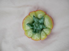 Load image into Gallery viewer, Ceramic Tomato (Small-Lime Green &amp; Red)
