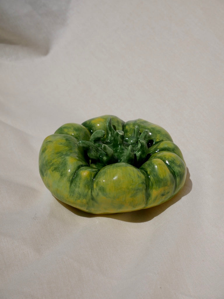 Ceramic Tomato (Medium/Small - Green)