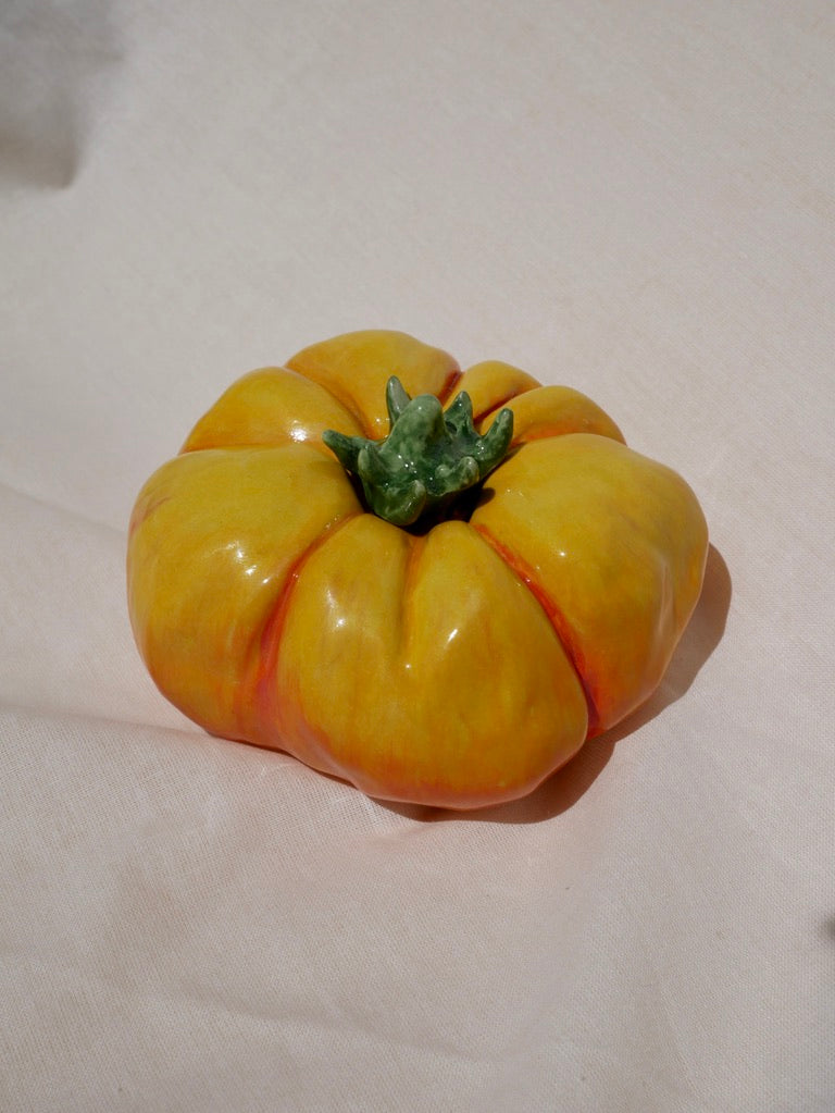 Ceramic Tomato (Medium - Yellow)