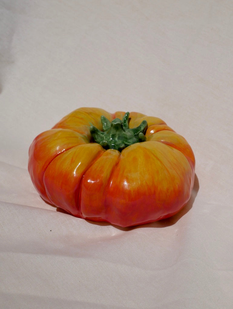 Ceramic Tomato (Big - Yellow & Orange)
