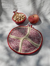 Load image into Gallery viewer, Ceramic Pomegranate Sharing Plates

