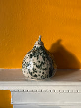 Load image into Gallery viewer, Small Green Speckled Gourd Vase
