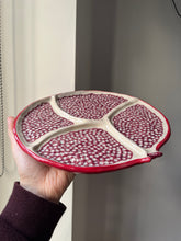 Load image into Gallery viewer, Ceramic Pomegranate Sharing Plates
