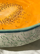 Load image into Gallery viewer, Large Ceramic Melon Bowl
