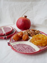 Load image into Gallery viewer, Ceramic Pomegranate Sharing Plate
