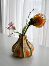 Load image into Gallery viewer, Small Orange Gourd Vase
