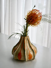 Load image into Gallery viewer, Small Orange Gourd Vase
