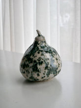 Load image into Gallery viewer, Small Green Speckled Gourd Vase
