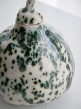 Load image into Gallery viewer, Small Green Speckled Gourd Vase
