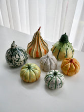 Load image into Gallery viewer, Small Green Speckled Gourd Vase
