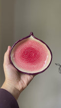 Load and play video in Gallery viewer, Ceramic Fig Dish

