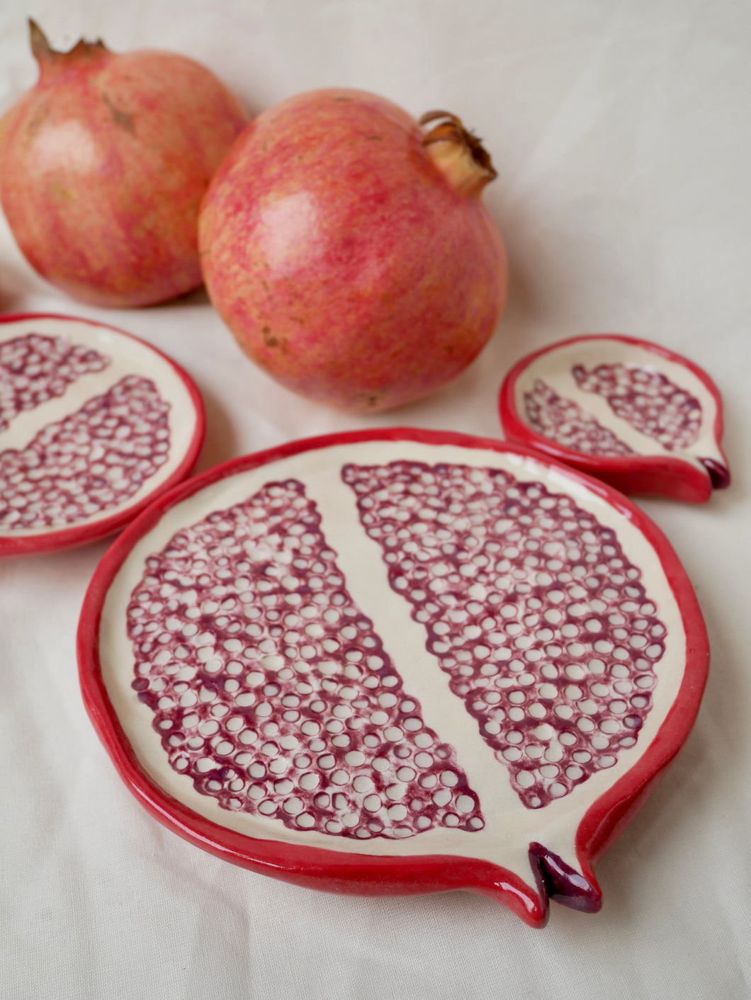Ceramic Pomegranate Dish